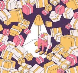 盒子里的我