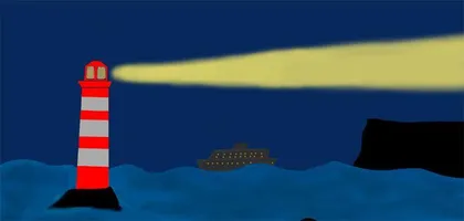 为什么轮船夜航时总“摸黑”