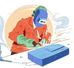我在“985”学焊接