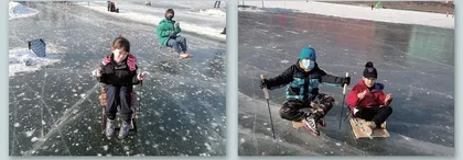 群力小学的冰雪情
