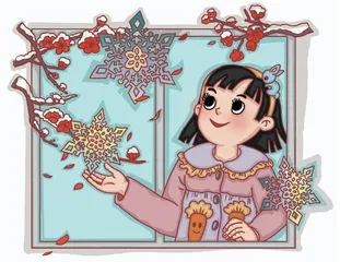 冬日初雪