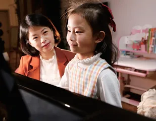 学钢琴