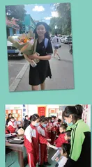 以灿烂的笑容面对生活