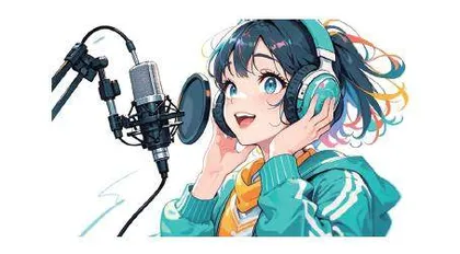 在配音社，倾听自己的声音