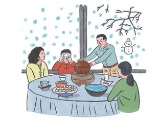 风炉子与五花肉