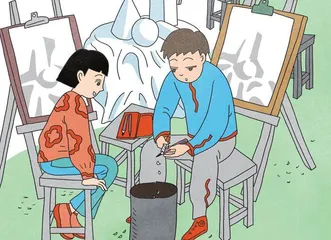 雪碧味的冰块