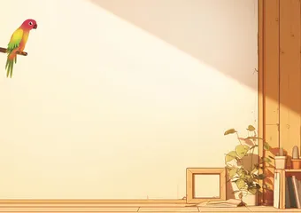 鹦鹉“小黄”