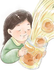 有滋有味的黄桃罐头