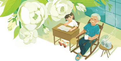 爷爷的栀子花