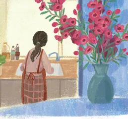 母亲的花 