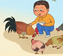 我学会了与公鸡交流