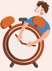 偷懒的小闹钟