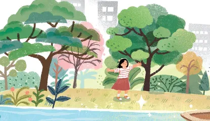 让浓浓的绿意荡漾在家乡
