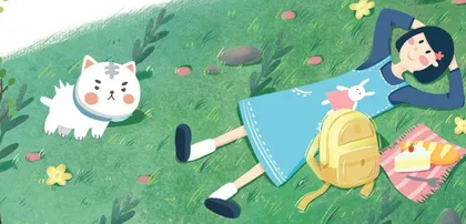 时光里最聪明不过的花和猫