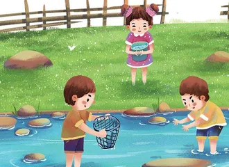 捉螺蛳