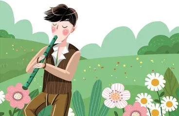 春天的风要托我直上云霄