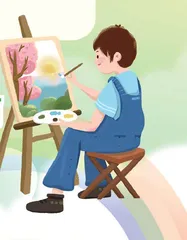让你的文字像一幅写意画