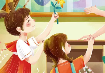仍怜娇小子，字字牵衣袂
