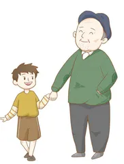 爷爷的大手