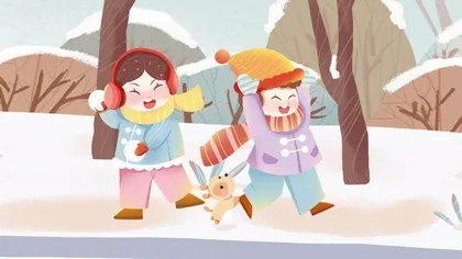 童年的冬日