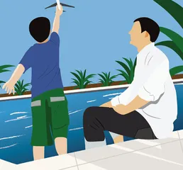 乘着梦想的翅膀飞翔