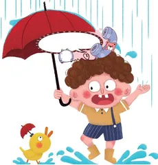下雨啦