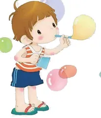 吹泡泡