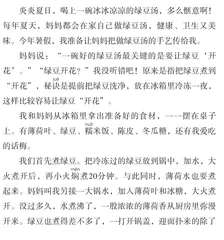 学做绿豆汤