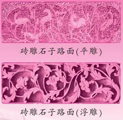 故宫里的石子路