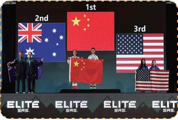 他们代表中国队斩获金牌