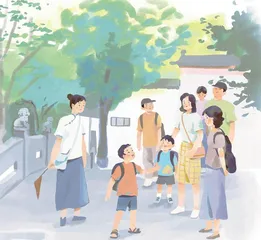 小小话痨，阳光热闹