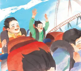哇，呀！