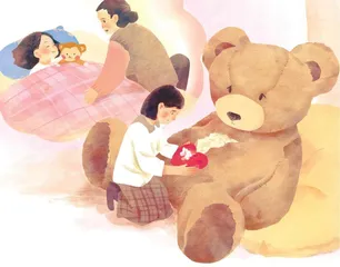 如果泰迪熊向你要一个拥抱