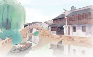 月河古镇  