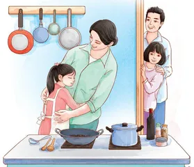 和妈妈互换身份