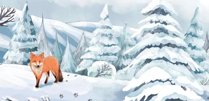雪落深山静无声