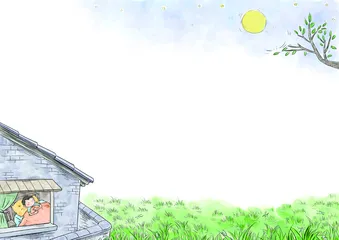   夏夜蛙声