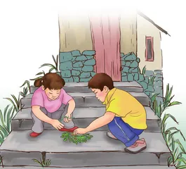记忆里的台阶 