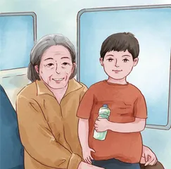 高铁上的感动
