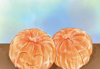 微笑的橙子