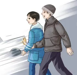 一双宽厚有力的大手