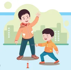 放爆竹