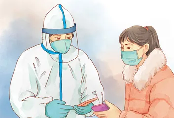  她，站成一抹春色 