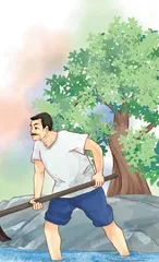 河长老何