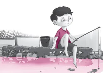 家乡的锦水河