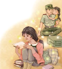 给英雄爸爸的一封信