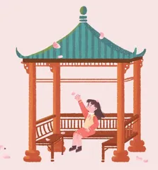 春日杏花