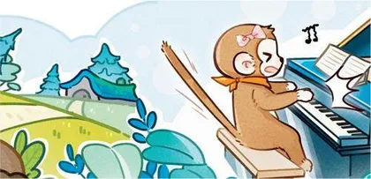 小猴乐乐的“神秘”技能课（一）