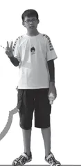 他紧张了