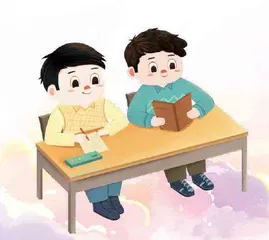 我再也不跟同桌赌气了